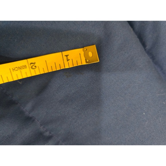 The North Face Vintage Brown Label Goose Down Nuptse Style Blue Puffer Vest 70's - Picture 16 of 16